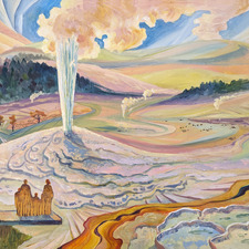 vOlgaIvkinArt Family Mamories of the YelowStone 36x24x1,5