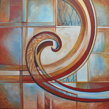 wOlgaIvkinArt 2 Trinity The Father 20x20