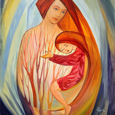 6OlgaIvkin Tenderness 22x28 acrylic