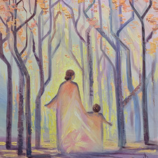 The Light Inside by Olga Ivkin 24x30in